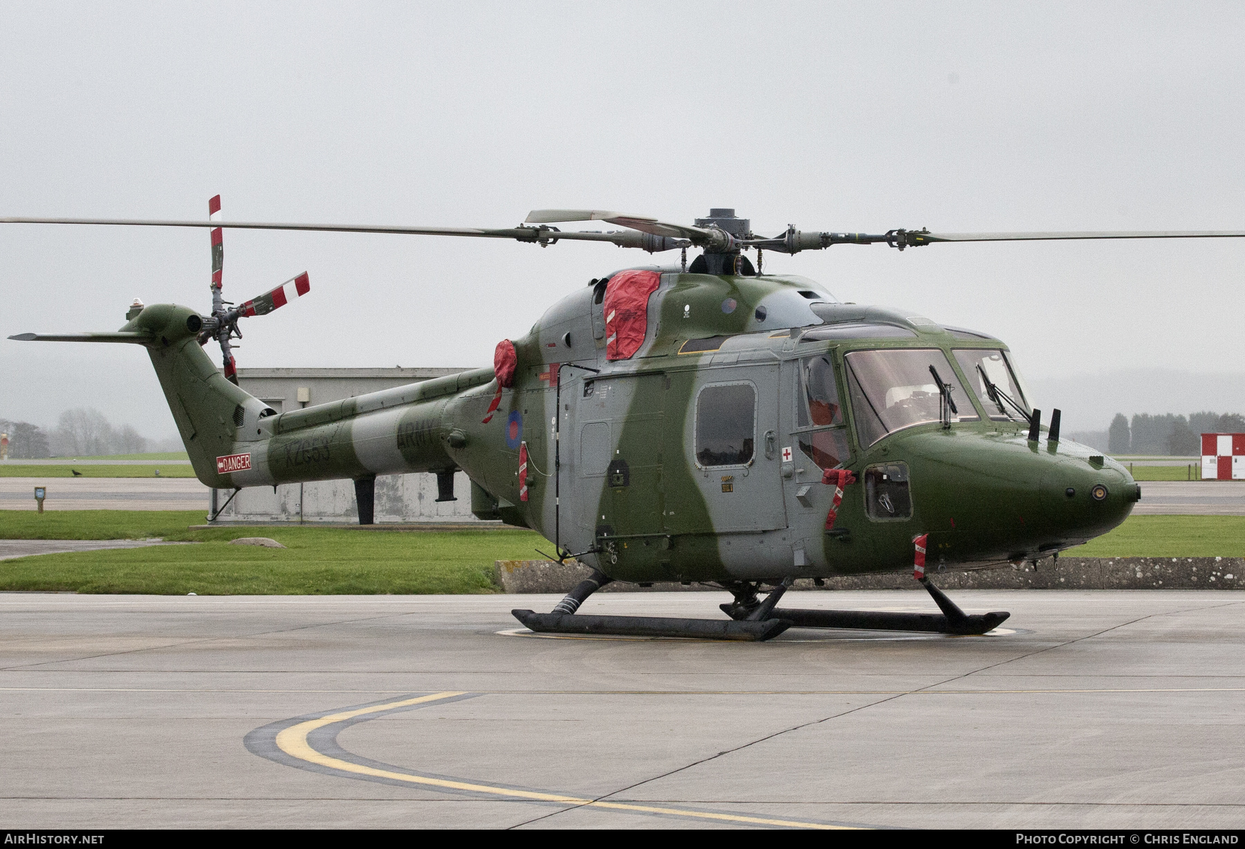 Aircraft Photo of XZ653 | Westland WG-13 Lynx AH7 | UK - Army | AirHistory.net #567526