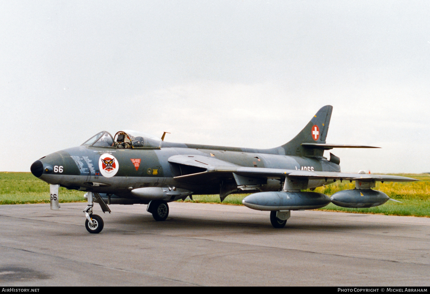 Aircraft Photo of J-4066 | Hawker Hunter F58 | Switzerland - Air Force | AirHistory.net #567534