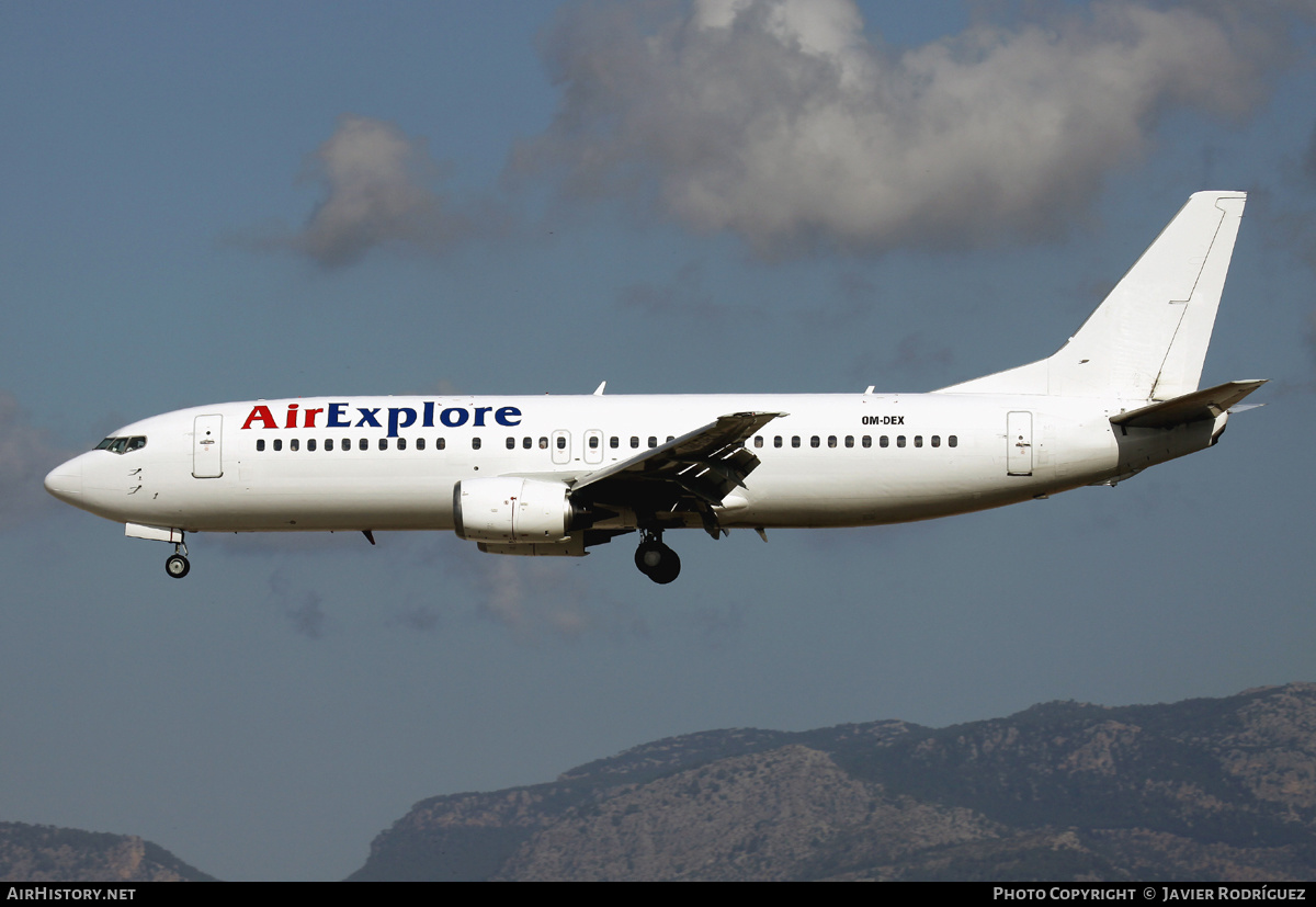 Aircraft Photo of OM-DEX | Boeing 737-46J | AirExplore - Axe | AirHistory.net #567551