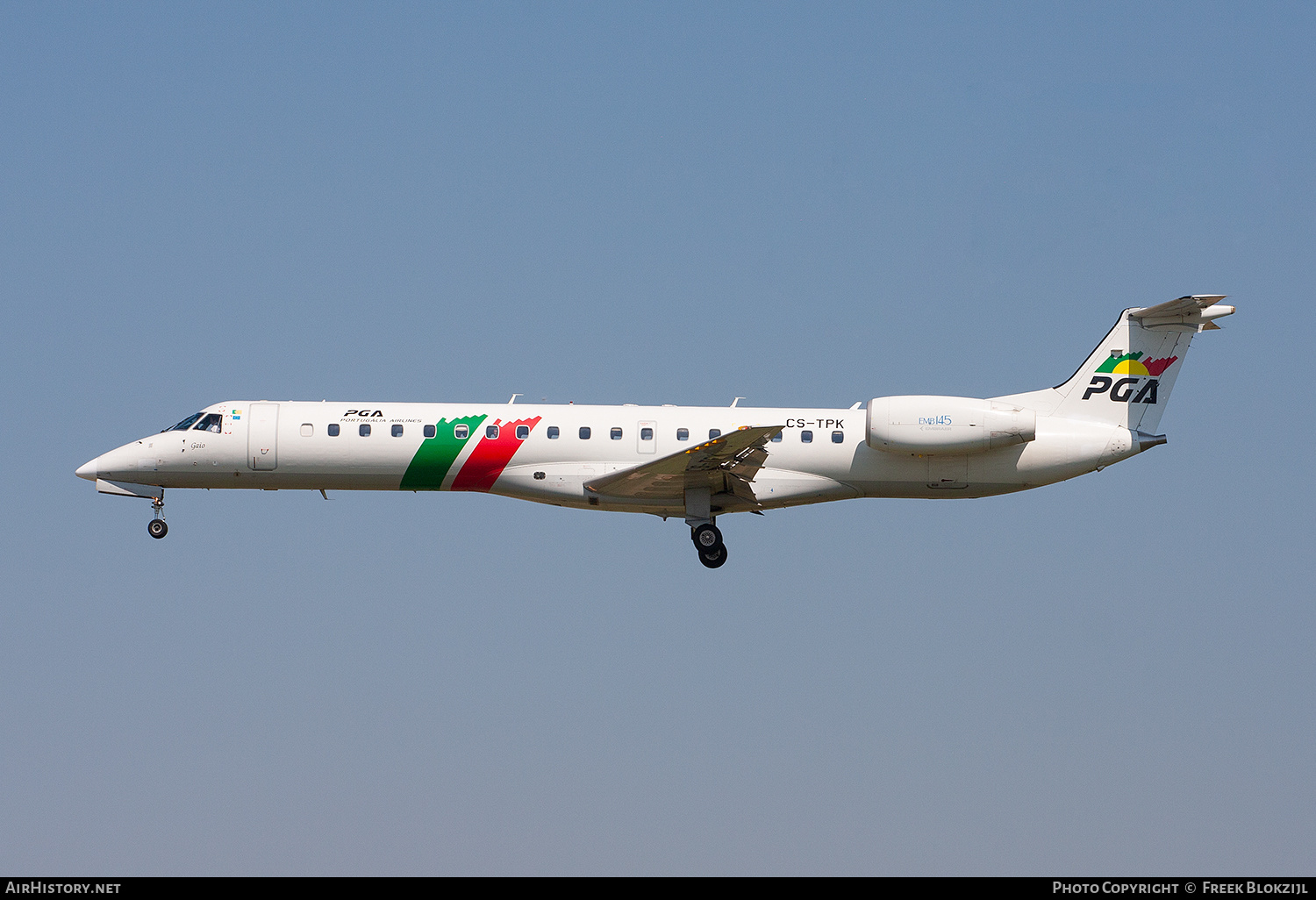 Aircraft Photo of CS-TPK | Embraer ERJ-145EP (EMB-145EP) | Portugália Airlines - PGA | AirHistory.net #567554