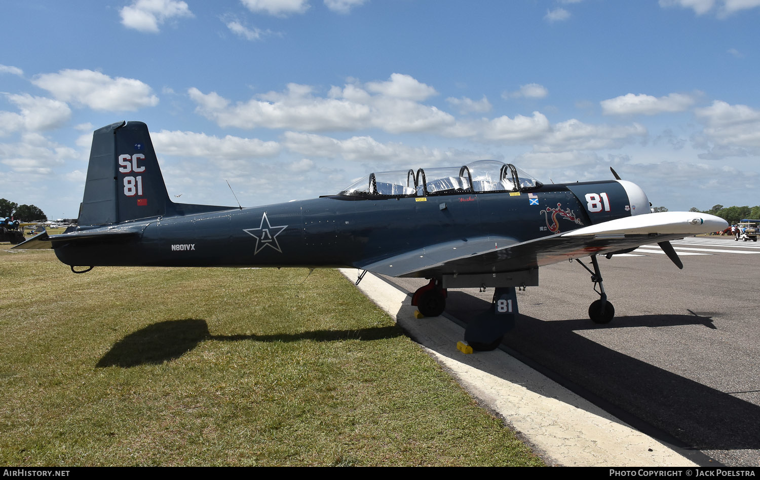 Aircraft Photo of N801VX | Nanchang CJ-6 | China - Air Force | AirHistory.net #567559