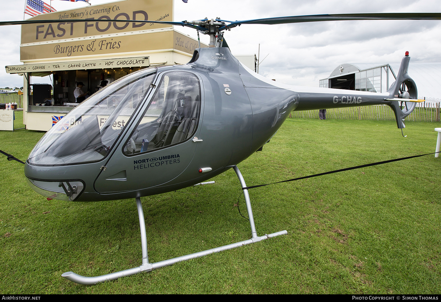 Aircraft Photo of G-CHAG | Guimbal Cabri G2 | Northumbria Helicopters | AirHistory.net #567574