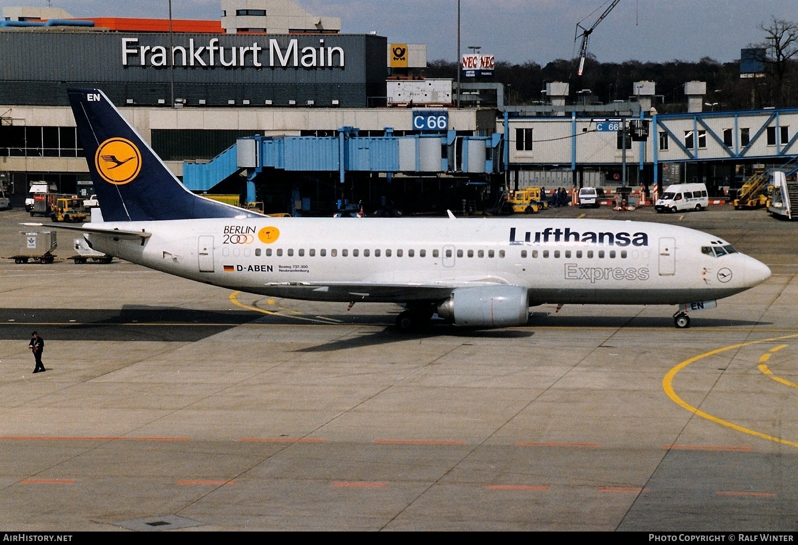 Aircraft Photo of D-ABEN | Boeing 737-330 | Lufthansa Express | AirHistory.net #567585