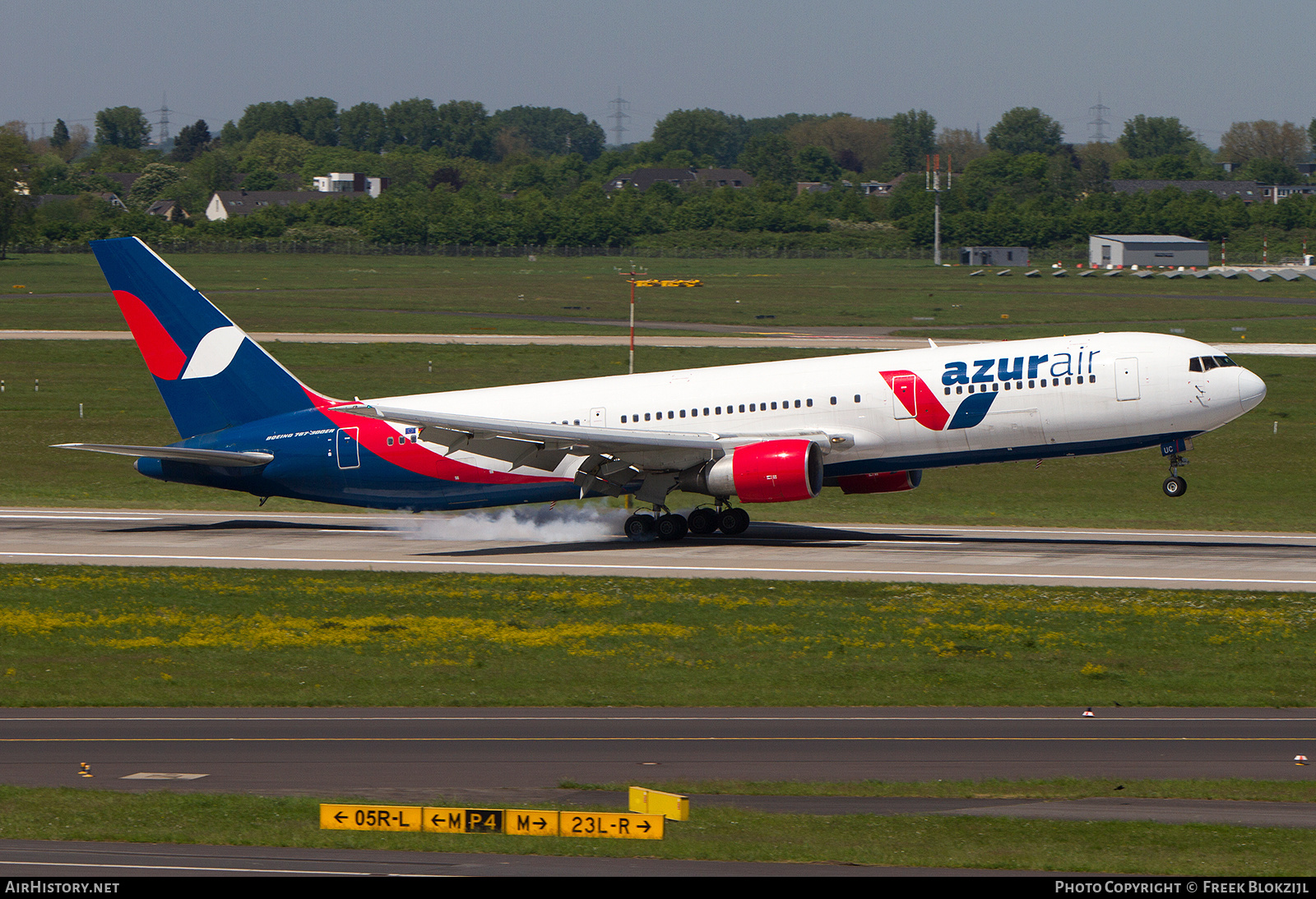 Aircraft Photo of D-AZUC | Boeing 767-33A/ER | Azur Air | AirHistory.net #567604