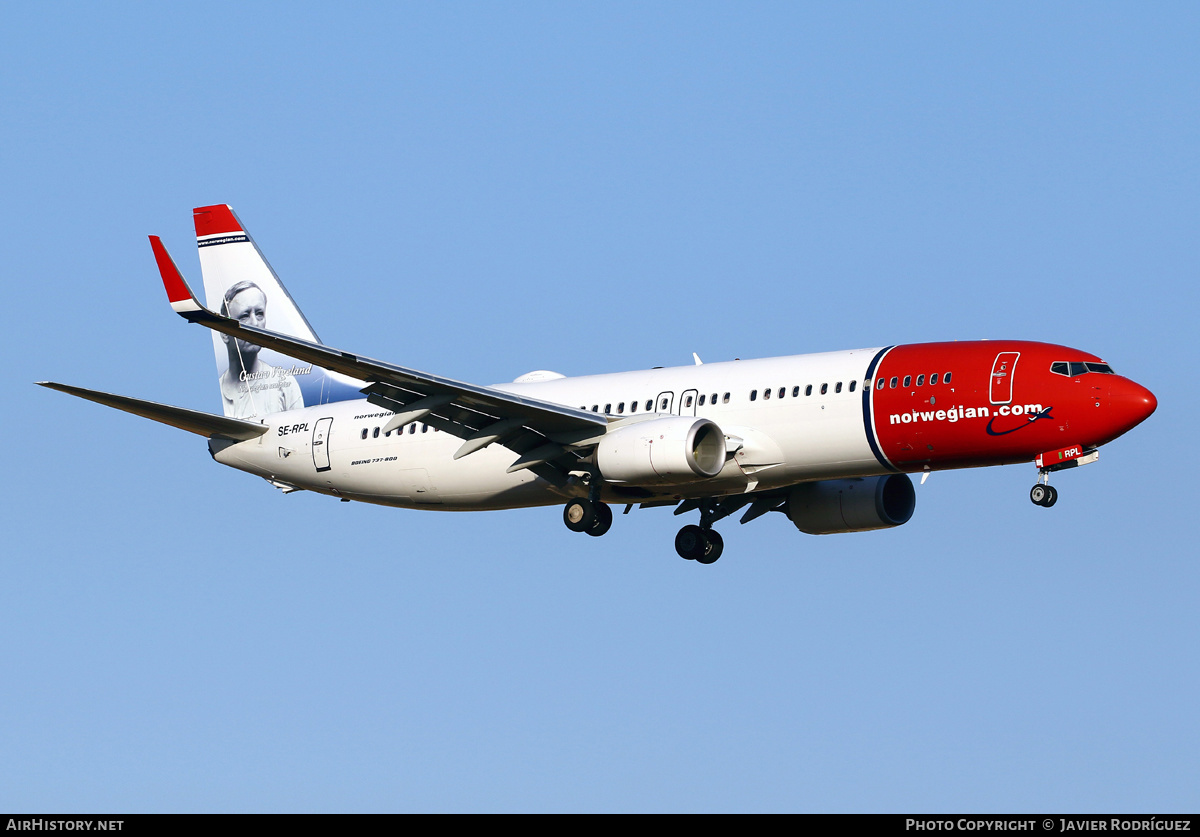 Aircraft Photo of SE-RPL | Boeing 737-8JP | Norwegian | AirHistory.net #567609