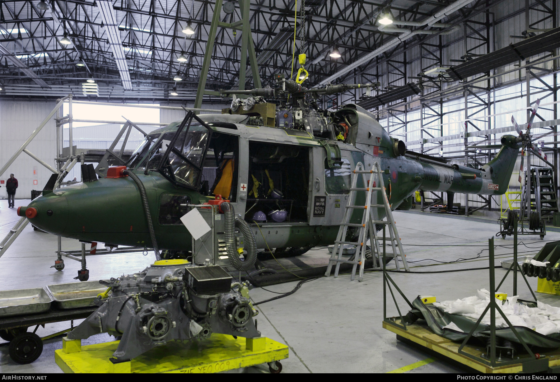 Aircraft Photo of XZ180 | Westland WG-13 Lynx AH7 | UK - Marines | AirHistory.net #567611