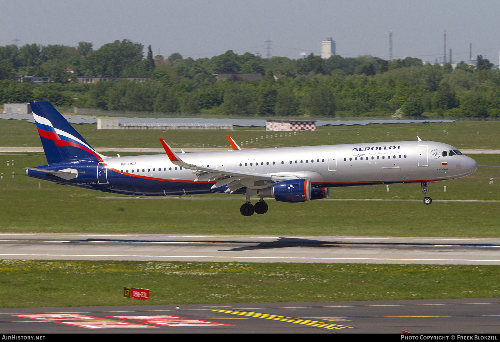 Aircraft Photo of VP-BKJ | Airbus A321-211 | Aeroflot - Russian Airlines | AirHistory.net #567619