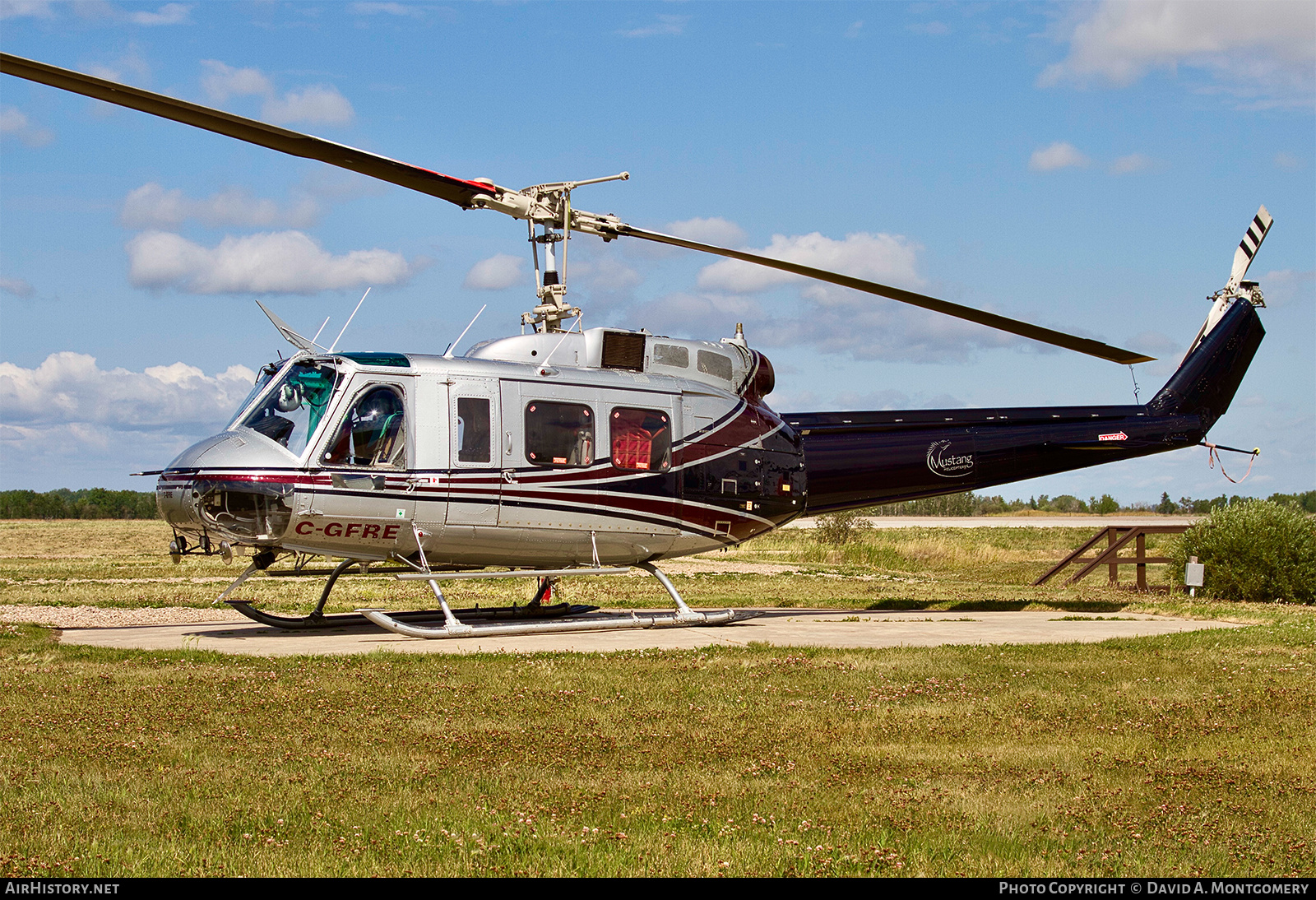 Aircraft Photo of C-GFRE | Bell 205A-1 | Mustang Helicopters | AirHistory.net #567620