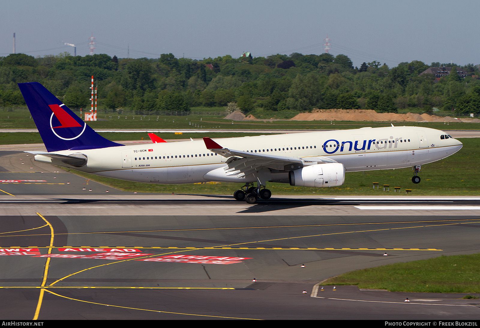 Aircraft Photo of TC-OCM | Airbus A330-243 | Onur Air | AirHistory.net #567627
