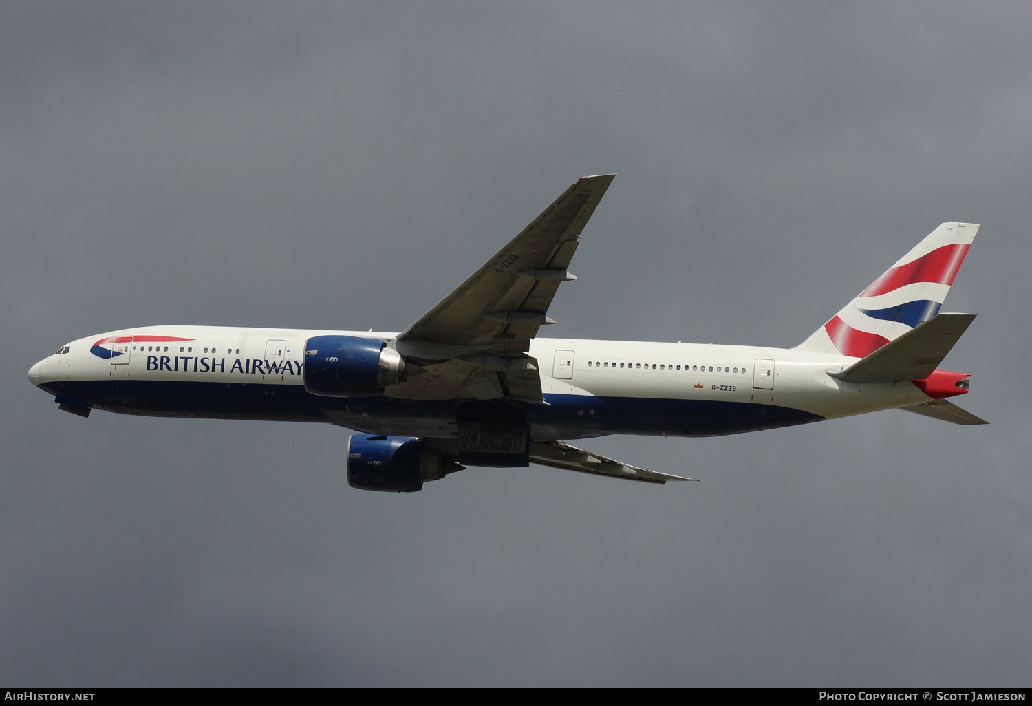 Aircraft Photo of G-ZZZB | Boeing 777-236 | British Airways | AirHistory.net #567642