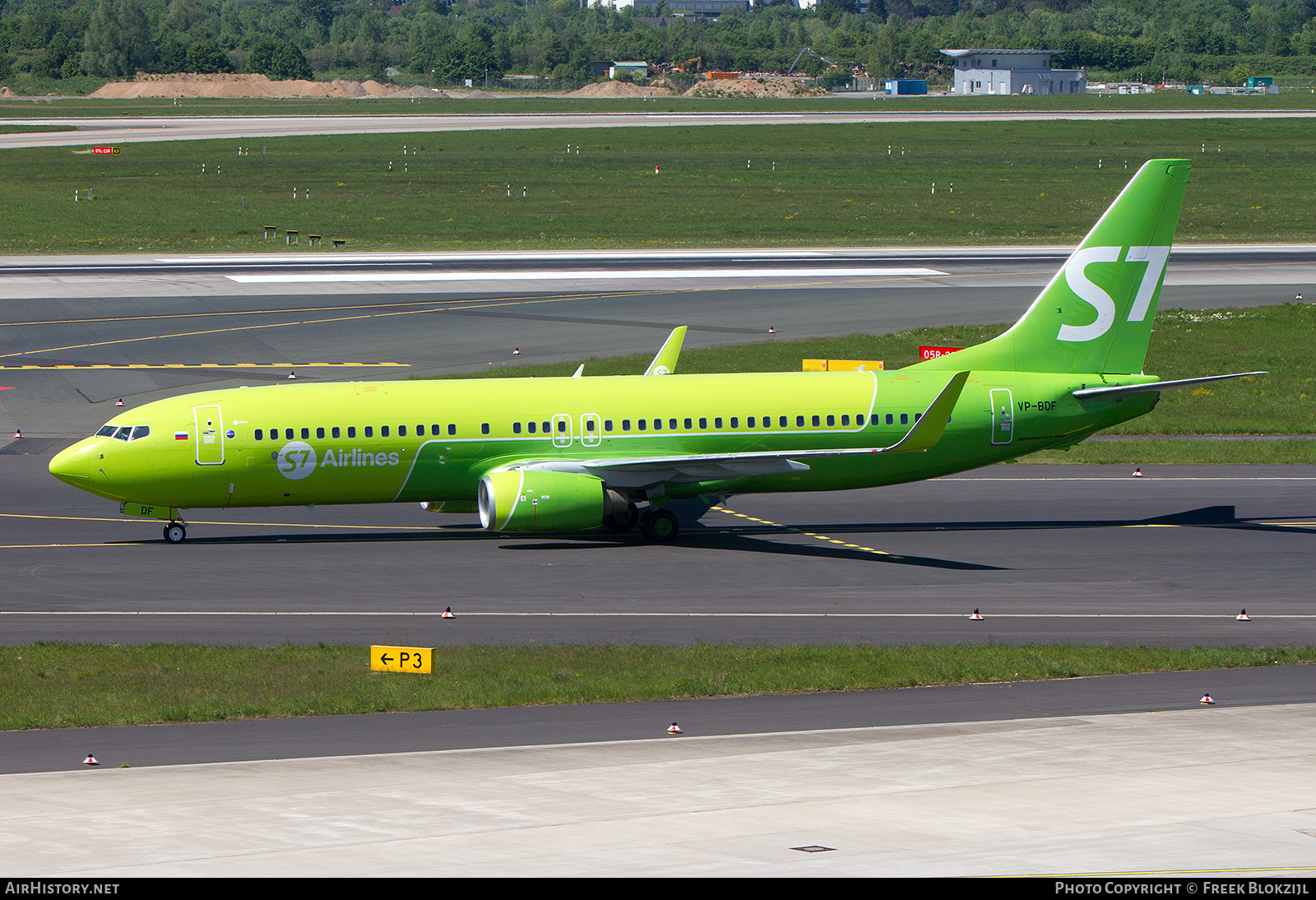 Aircraft Photo of VP-BDF | Boeing 737-8Q8 | S7 Airlines | AirHistory.net #567649