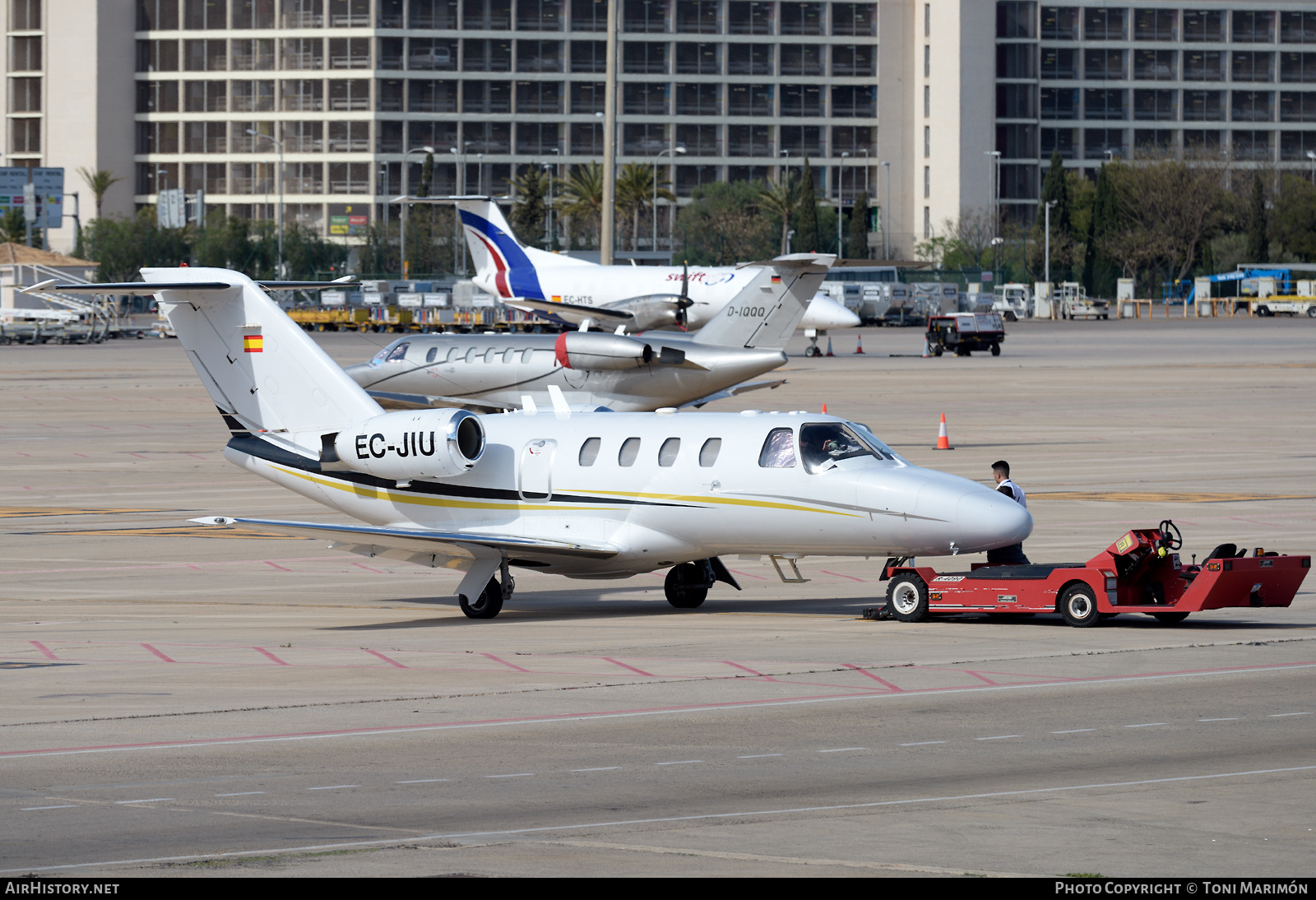 Aircraft Photo of EC-JIU | Cessna 525 CitationJet CJ1 | AirHistory.net #567651