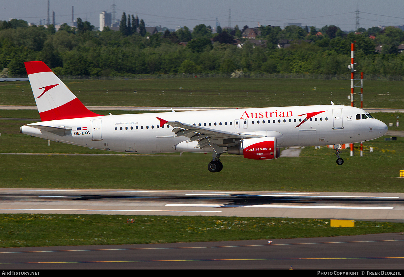 Aircraft Photo of OE-LXC | Airbus A320-216 | Austrian Airlines | AirHistory.net #567652