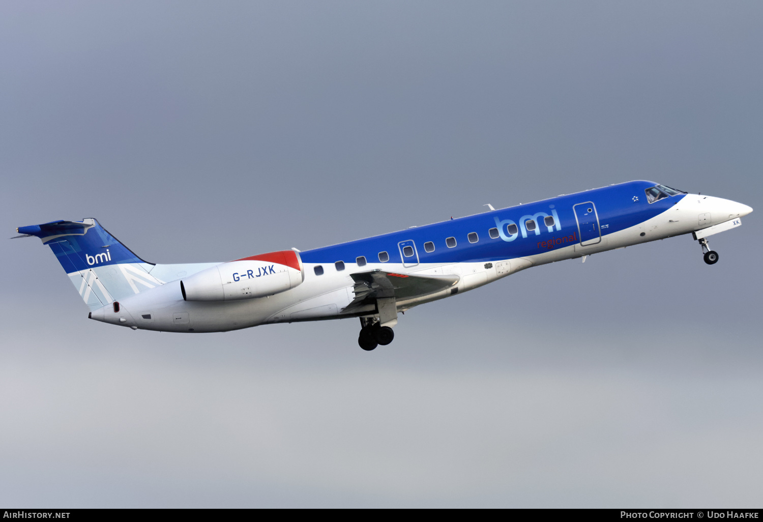 Aircraft Photo of G-RJXK | Embraer ERJ-135LR (EMB-135LR) | BMI Regional | AirHistory.net #567653