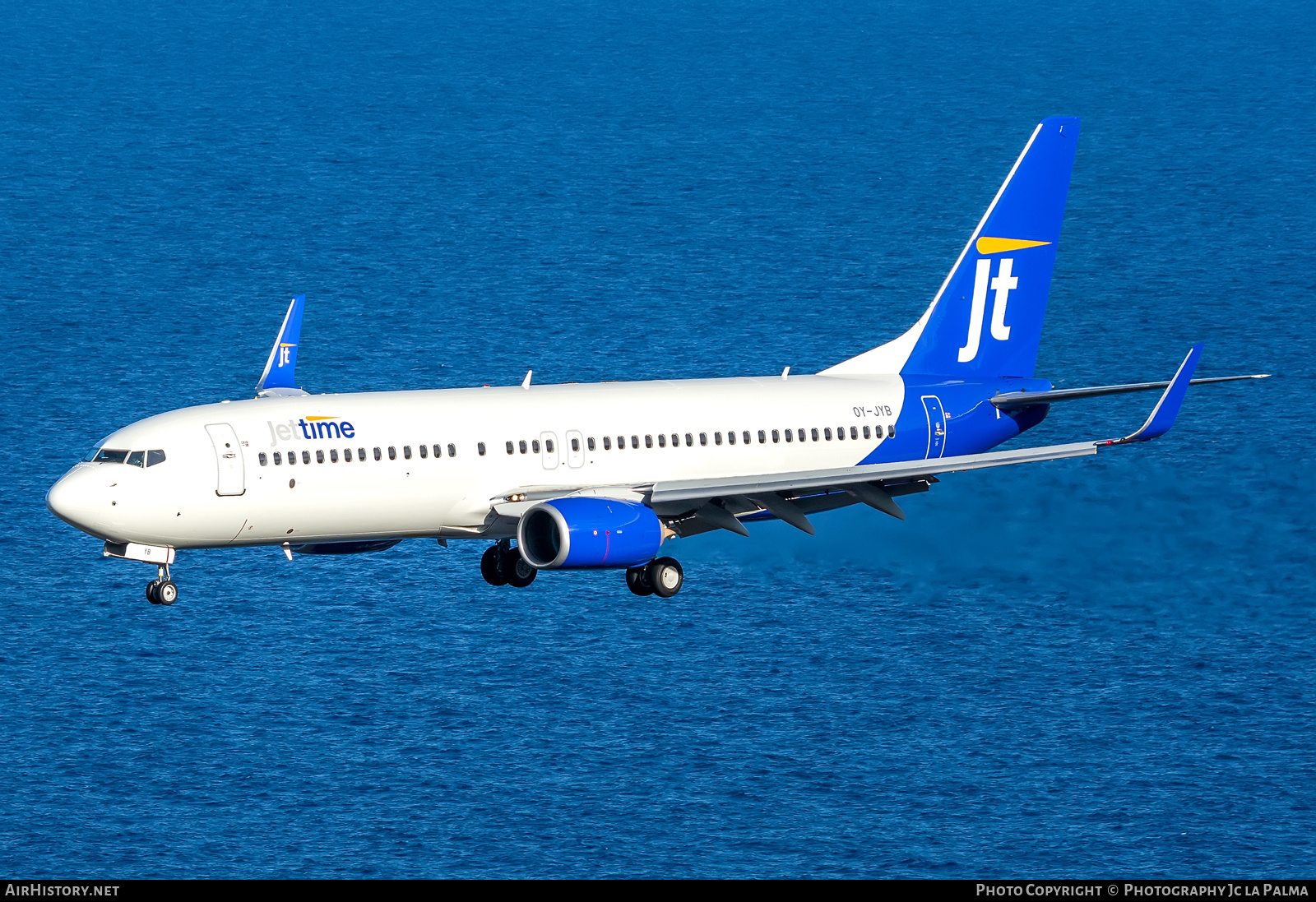 Aircraft Photo of OY-JYB | Boeing 737-800 | Jettime | AirHistory.net #567666