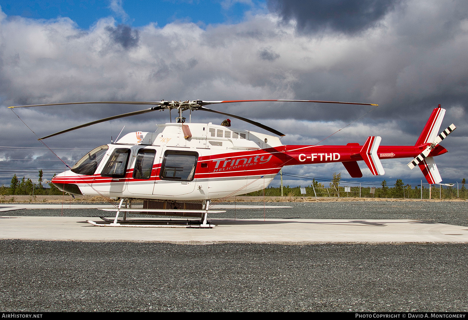 Aircraft Photo of C-FTHD | Bell 407 | Trinity Helicopters | AirHistory.net #567674