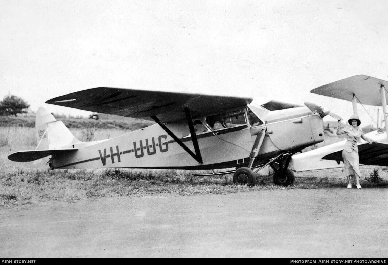 Aircraft Photo of VH-UUG | De Havilland D.H. 85 Leopard Moth | AirHistory.net #567686