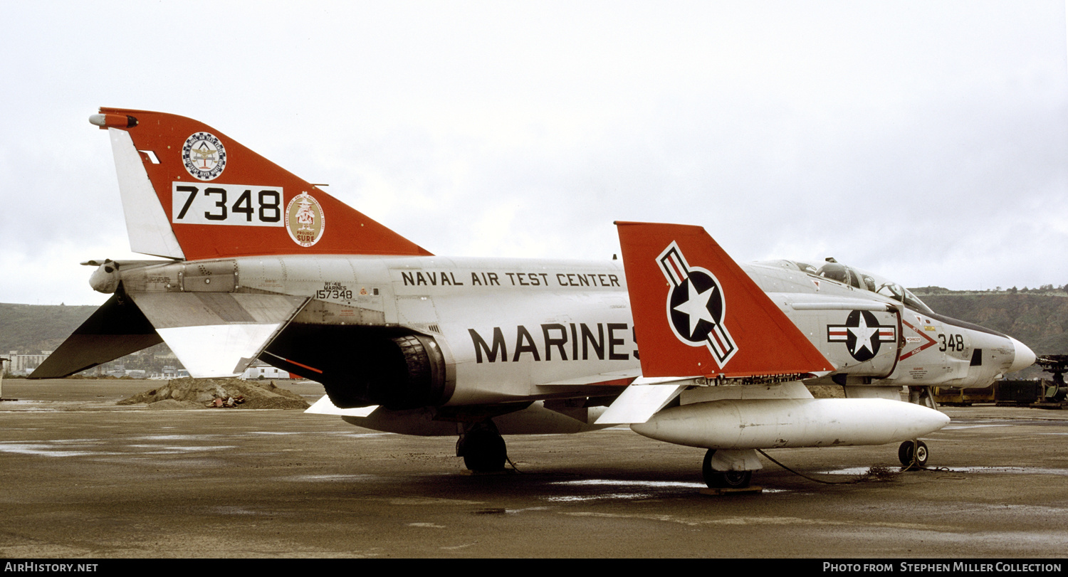 Aircraft Photo of 157348 / 7348 | McDonnell Douglas RF-4B Phantom II | USA - Navy | AirHistory.net #567702