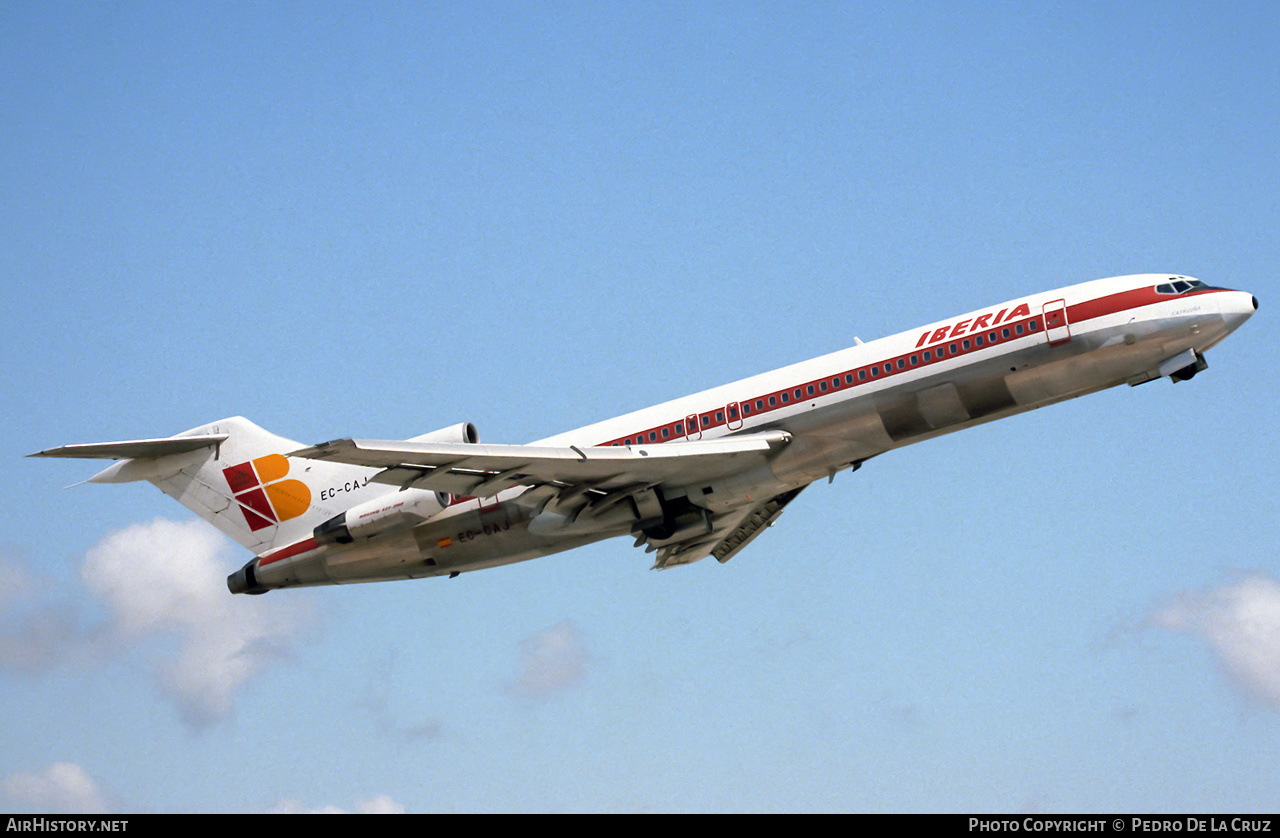 Aircraft Photo of EC-CAJ | Boeing 727-256/Adv | Iberia | AirHistory.net #567715