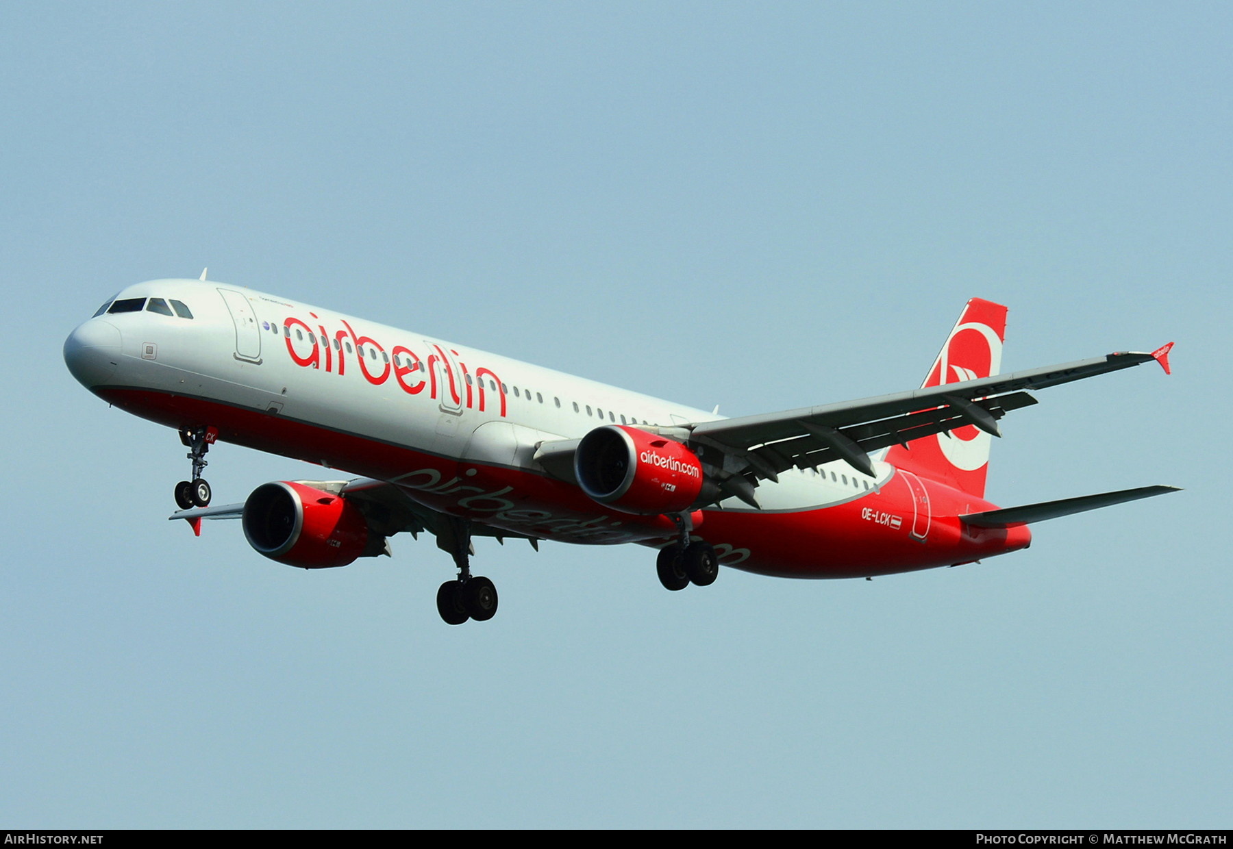 Aircraft Photo of OE-LCK | Airbus A321-211 | Air Berlin | AirHistory.net #567731