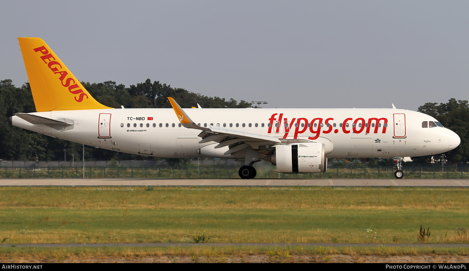 Aircraft Photo of TC-NBD | Airbus A320-251N | Pegasus Airlines | AirHistory.net #567735