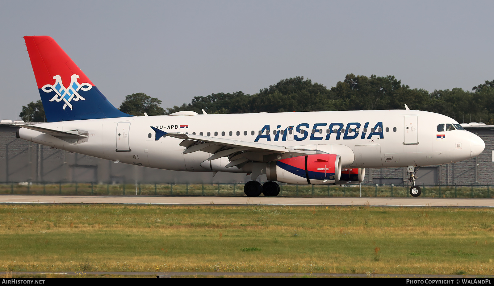 Aircraft Photo of YU-APB | Airbus A319-132 | Air Serbia | AirHistory.net #567740