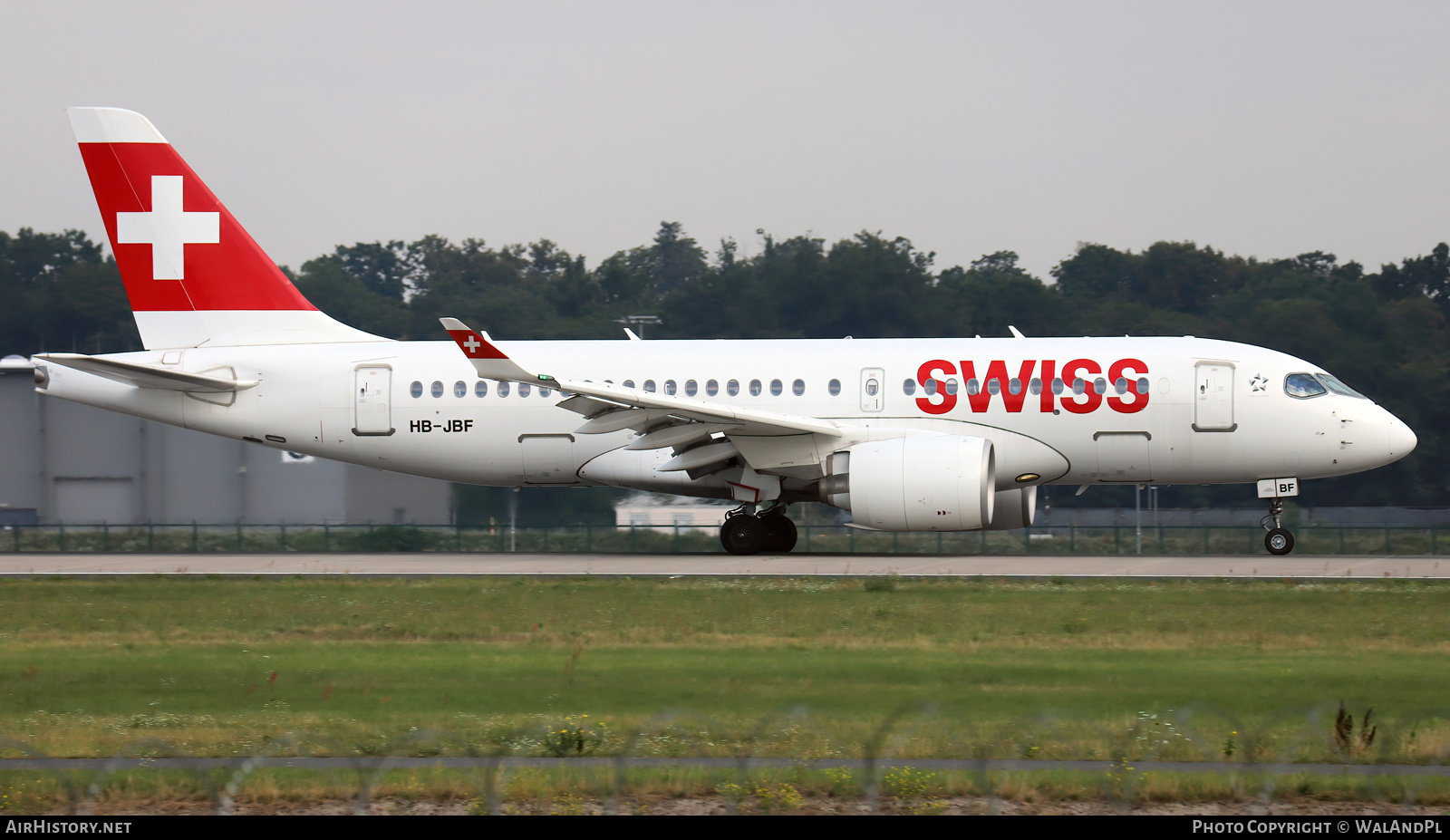 Aircraft Photo of HB-JBF | Bombardier CSeries CS100 (BD-500-1A10) | Swiss International Air Lines | AirHistory.net #567741