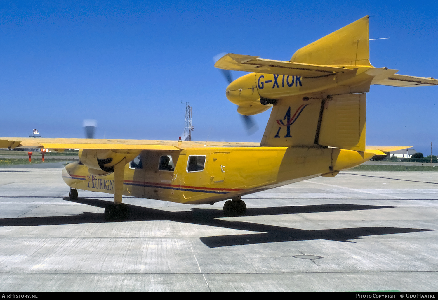 Aircraft Photo of G-XTOR | Britten-Norman BN-2A Mk.3-2 Trislander | Aurigny Air Services | AirHistory.net #567747