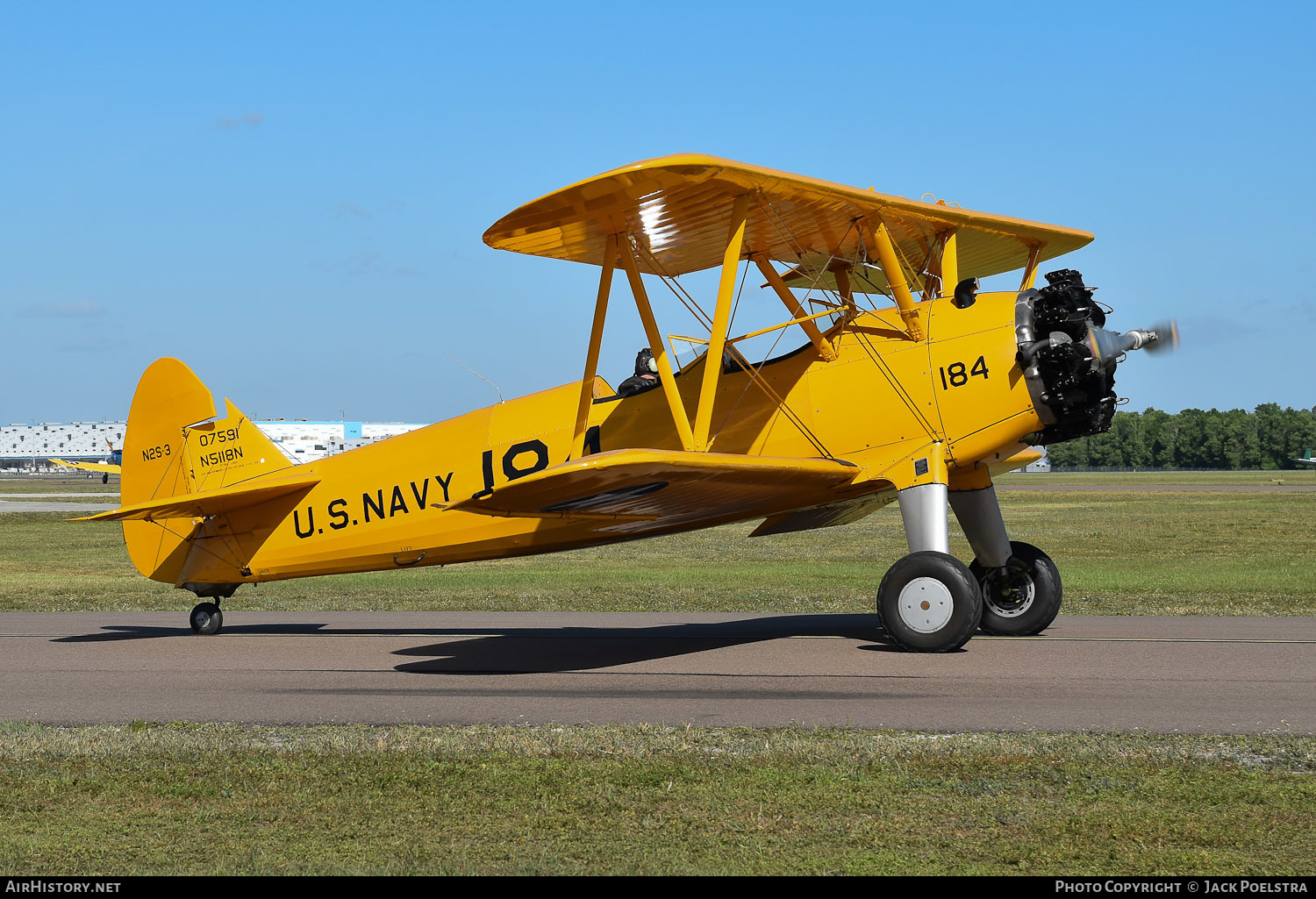 Aircraft Photo of N5118N / 07591 | Boeing N2S-3 Kaydet (B75N1) | USA - Navy | AirHistory.net #567755