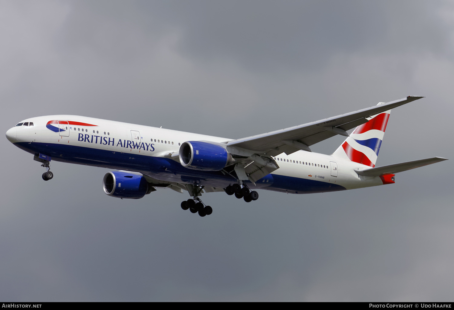 Aircraft Photo of G-YMMN | Boeing 777-236/ER | British Airways | AirHistory.net #567772