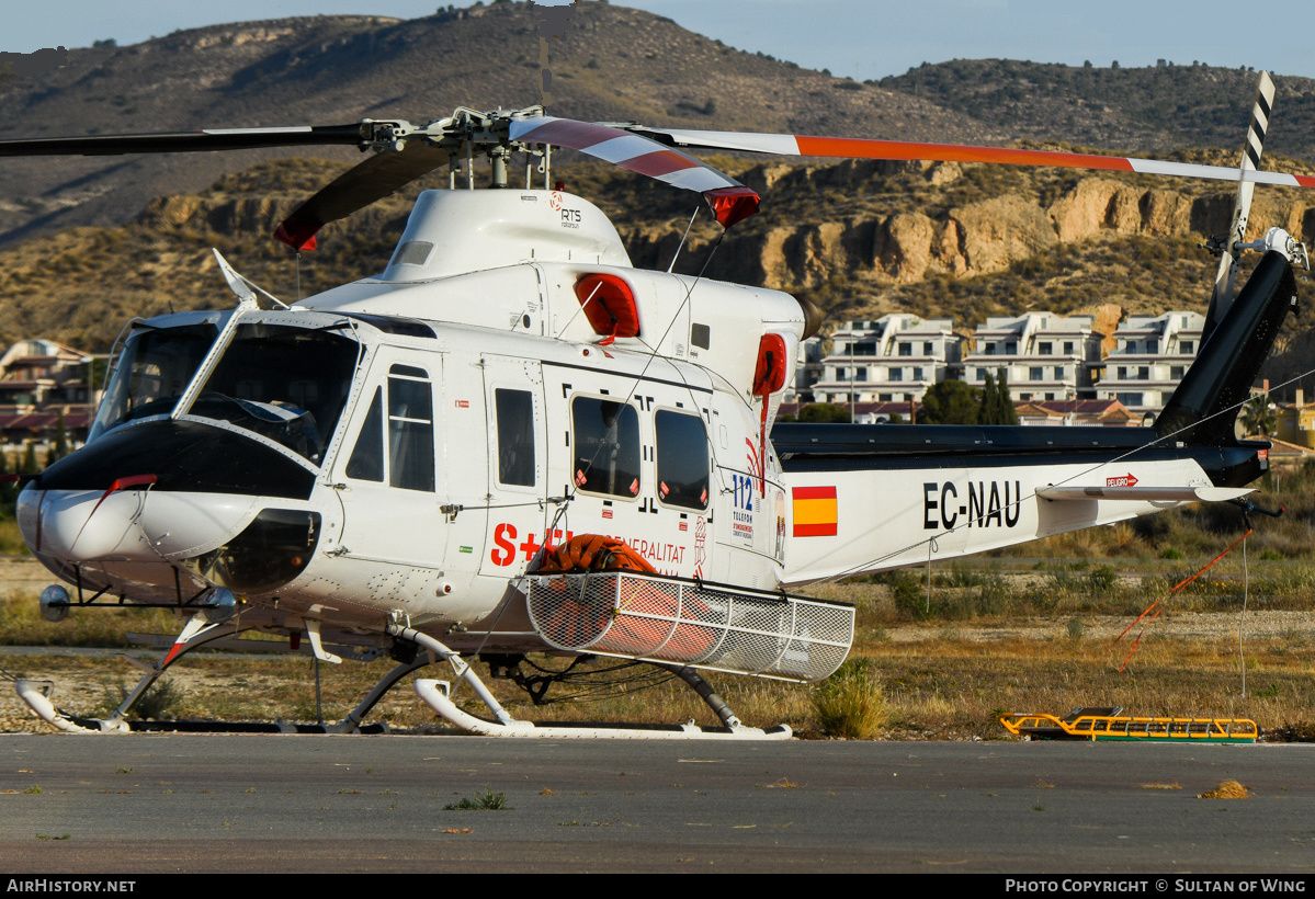 Aircraft Photo of EC-NAU | Bell 412EP | Generalitat Valenciana | AirHistory.net #567793