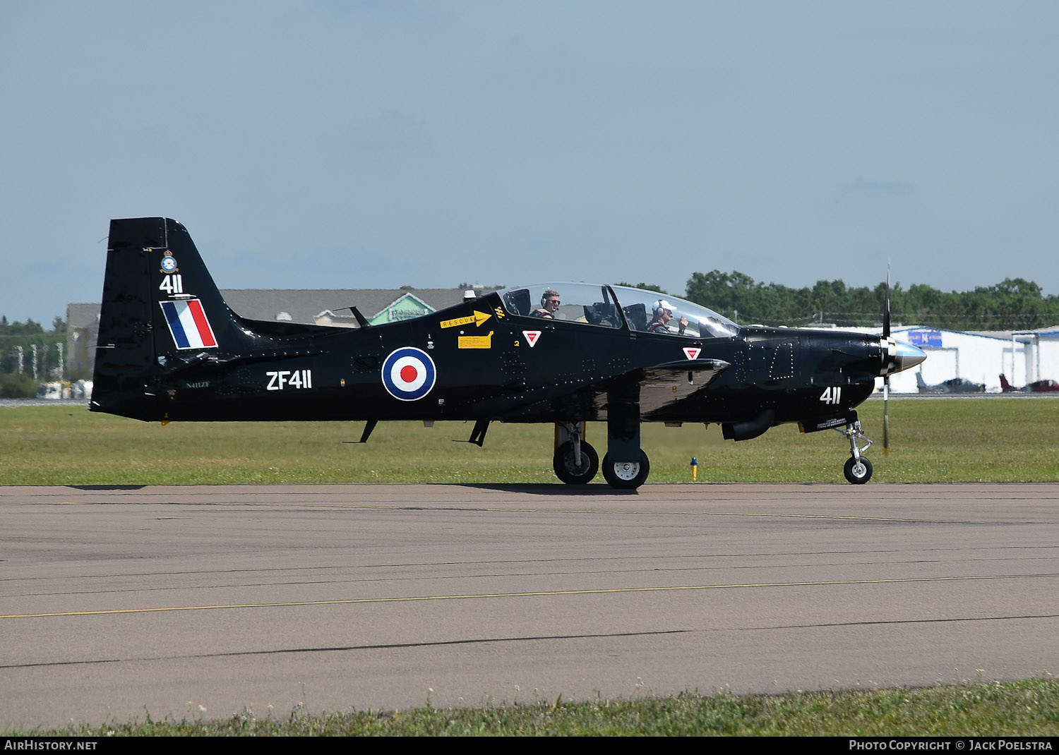 Aircraft Photo of N411ZF / ZF411 | Short S-312 Tucano T1 | UK - Air Force | AirHistory.net #567800