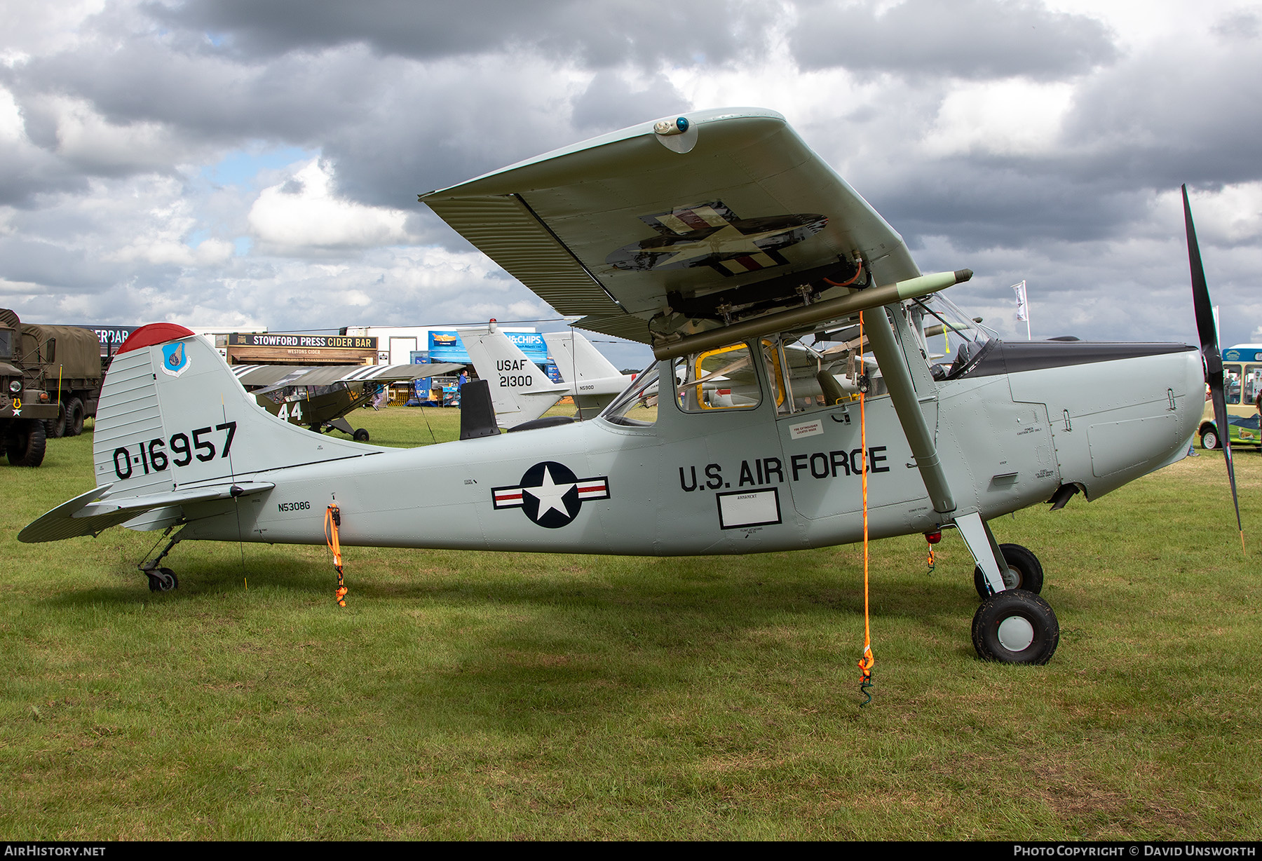 Aircraft Photo of N5308G / 0-16957 | Cessna O-1A Bird Dog | USA - Air Force | AirHistory.net #567815