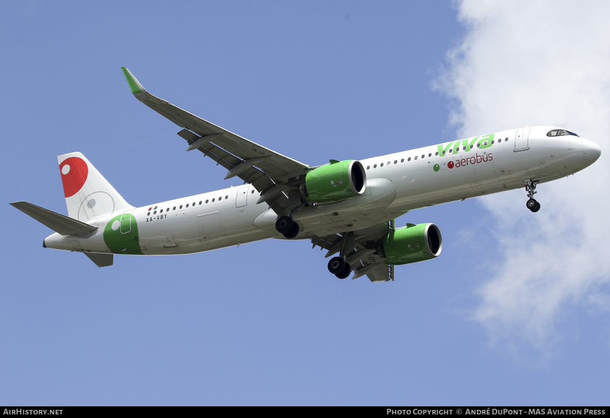 Aircraft Photo of XA-VBY | Airbus A321-271N | Viva Aerobús | AirHistory.net #567825
