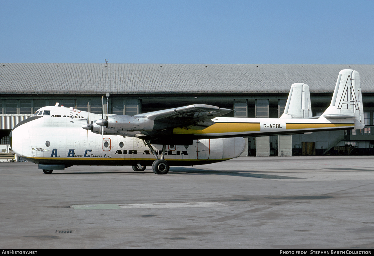 Aircraft Photo of G-APRL | Armstrong Whitworth AW-650 Argosy 101 | Air Bridge Carriers - ABC | AirHistory.net #567831