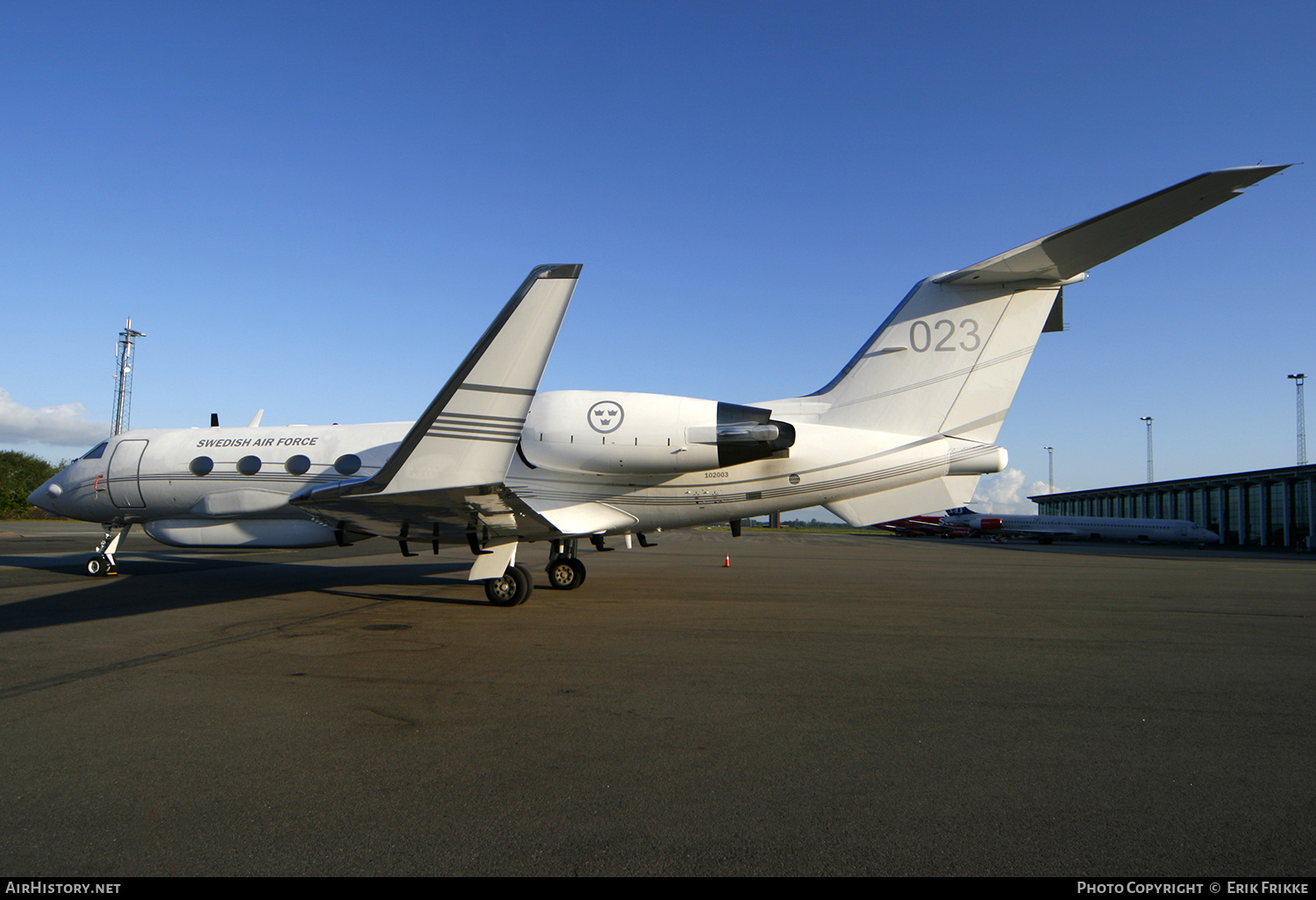 Aircraft Photo of 102003 | Gulfstream Aerospace S102B Korpen (G-IV) | Sweden - Air Force | AirHistory.net #567832