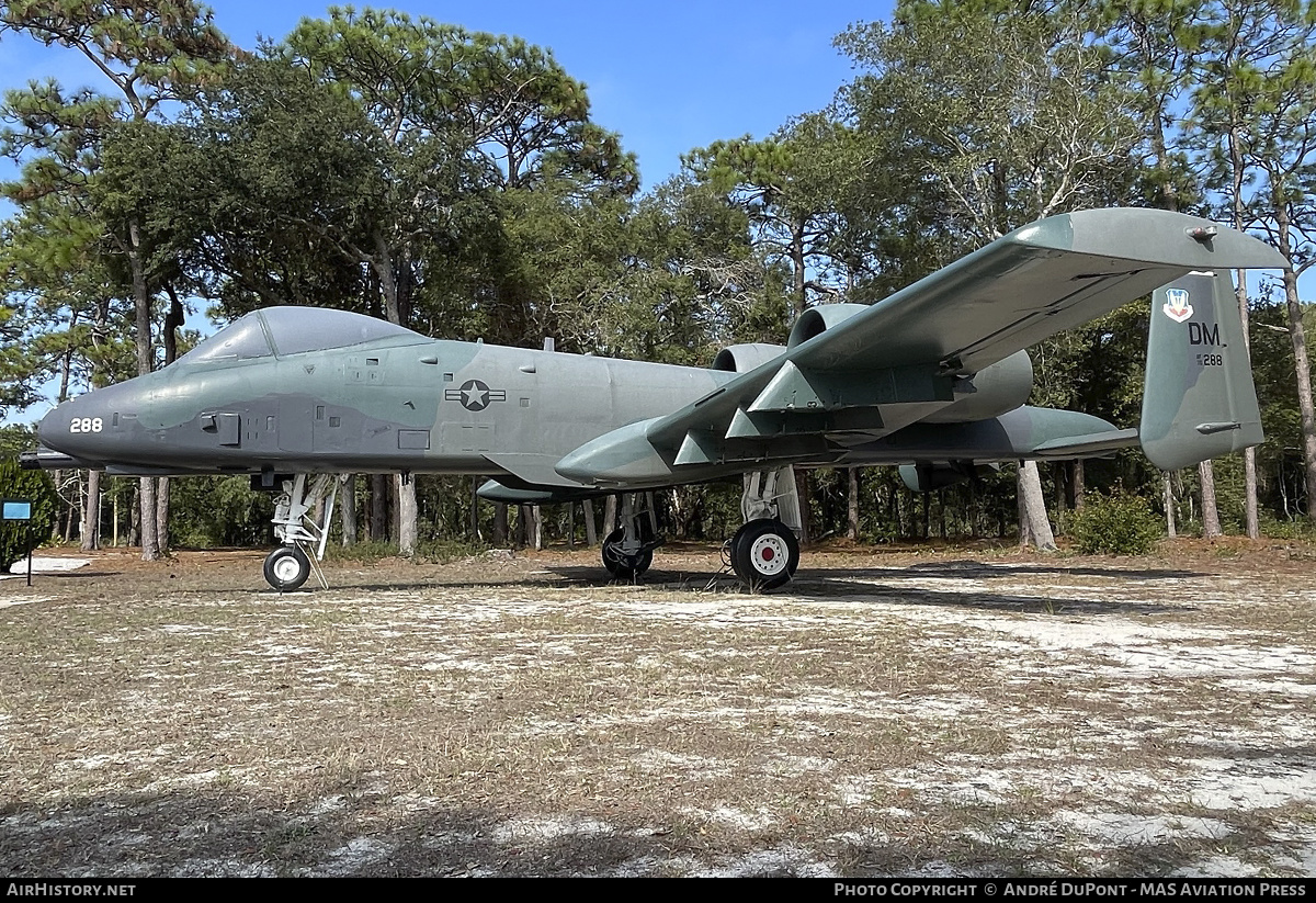 Aircraft Photo of 75-0288 | Fairchild A-10A Thunderbolt II | USA - Air Force | AirHistory.net #567854