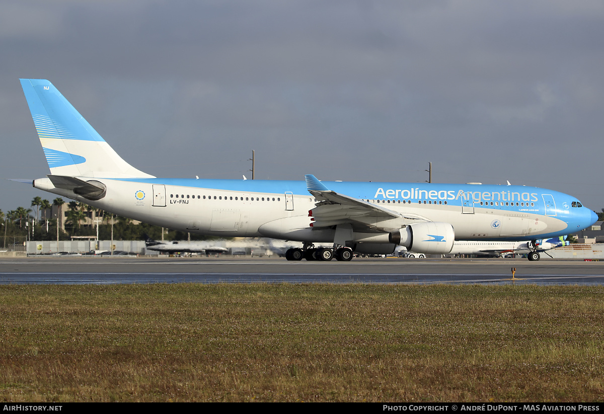 Aircraft Photo of LV-FNJ | Airbus A330-223 | Aerolíneas Argentinas | AirHistory.net #567864