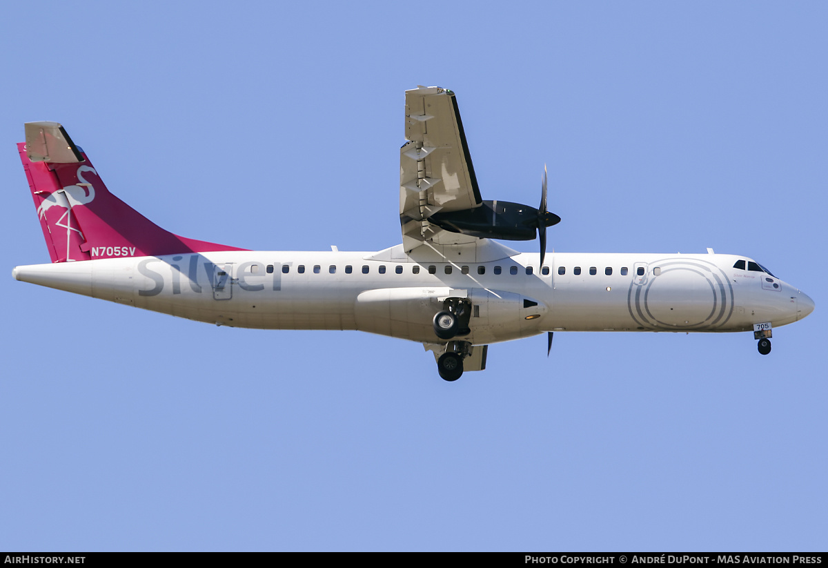 Aircraft Photo of N705SV | ATR ATR-72-600C (ATR-72-212A) | Silver Airways | AirHistory.net #567870