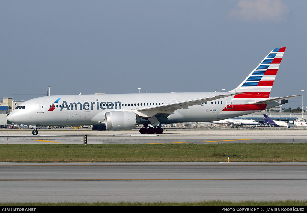 Aircraft Photo of N811AB | Boeing 787-8 Dreamliner | American Airlines | AirHistory.net #567891