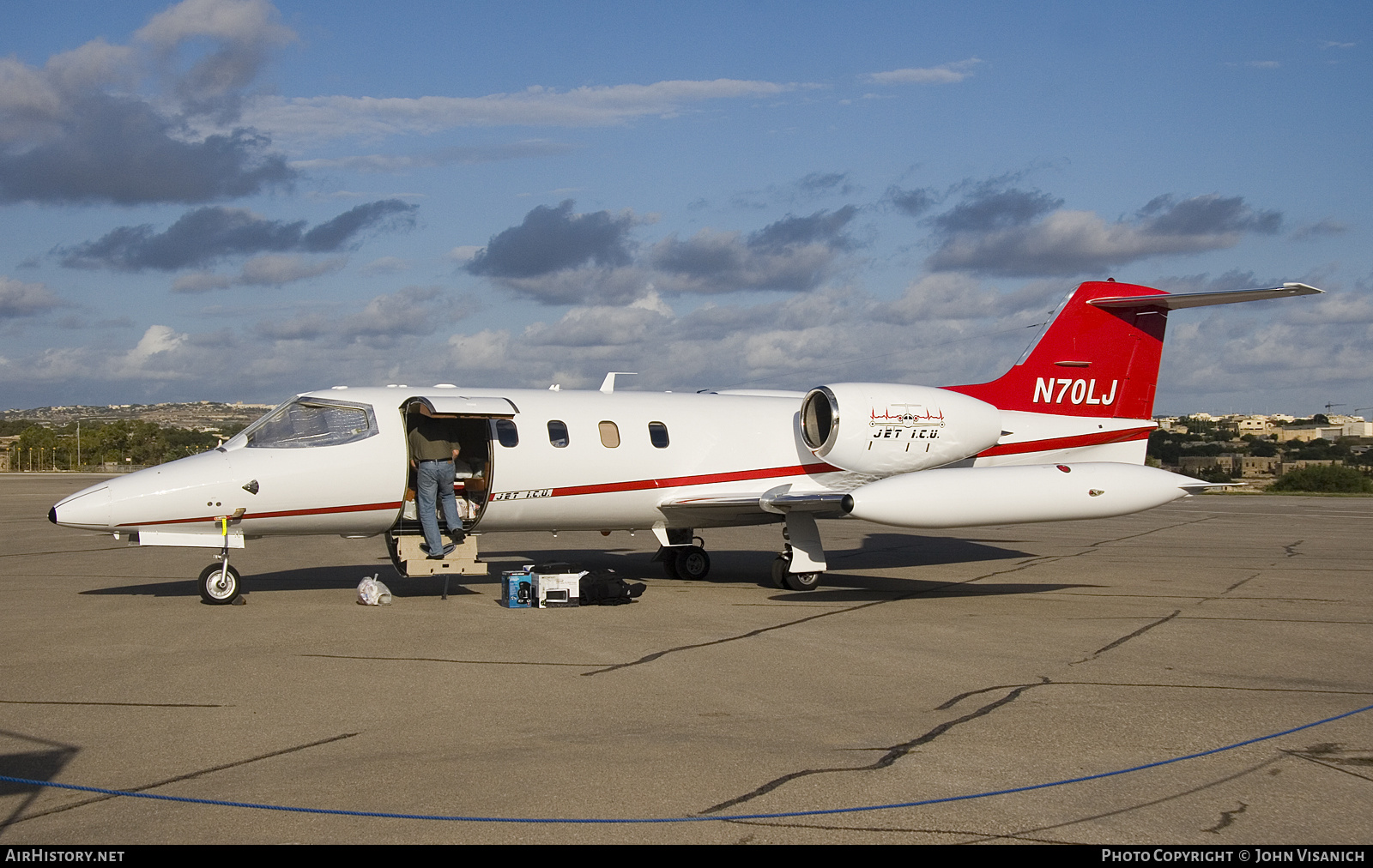 Aircraft Photo of N70LJ | Gates Learjet 36A | Jet ICU | AirHistory.net #567913