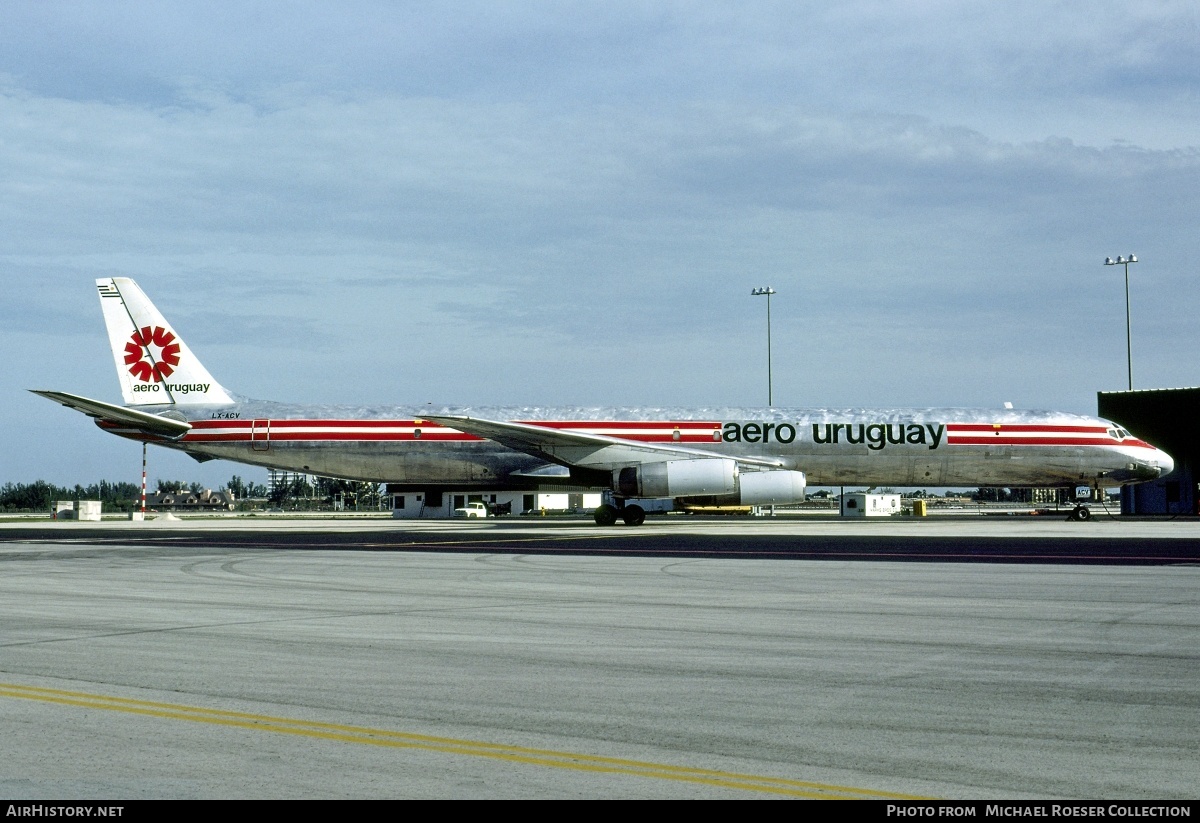 Aircraft Photo of LX-ACV | McDonnell Douglas DC-8-63CF | Aero Uruguay | AirHistory.net #567916