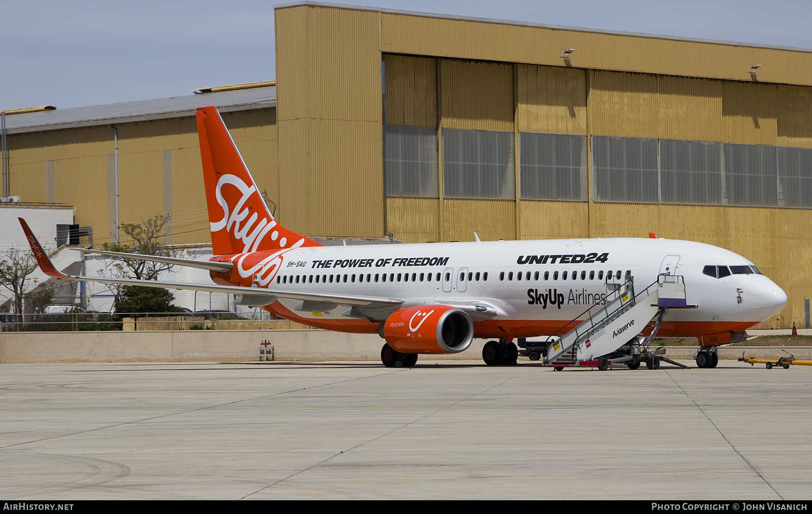 Aircraft Photo of 9H-SAU | Boeing 737-8KN | SkyUp Airlines | AirHistory.net #567918