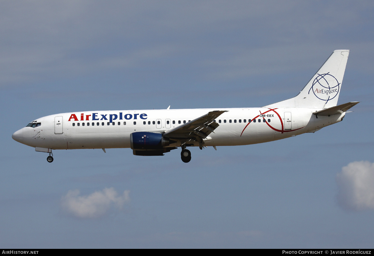 Aircraft Photo of OM-EEX | Boeing 737-4Q8 | AirExplore - Axe | AirHistory.net #567920