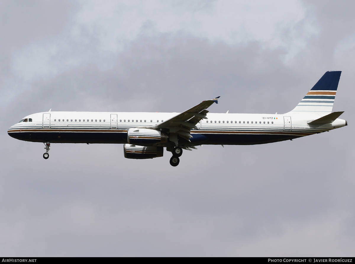 Aircraft Photo of EI-GTZ | Airbus A321-231 | Privilege Style | AirHistory.net #567921