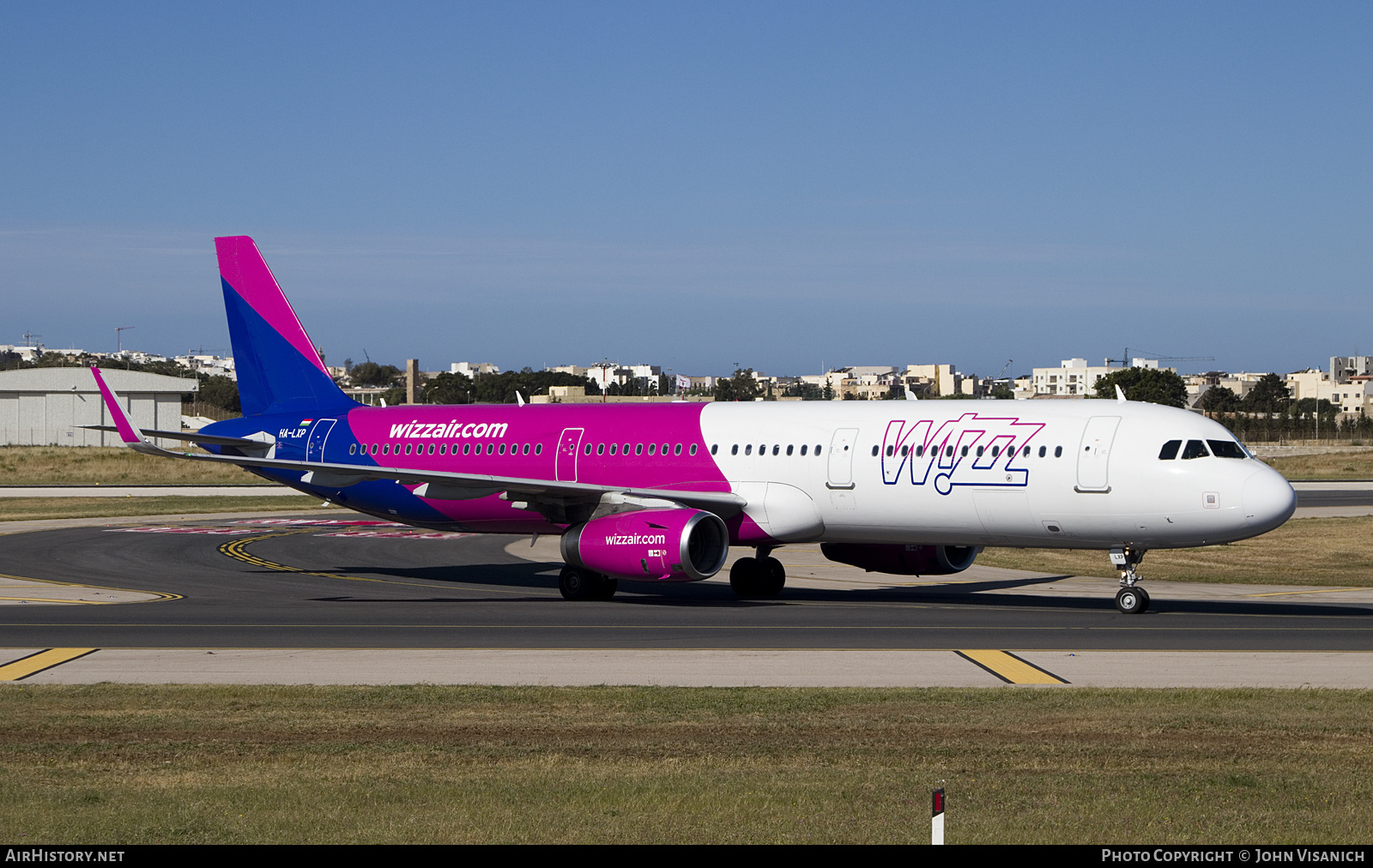 Aircraft Photo of HA-LXP | Airbus A321-231 | Wizz Air | AirHistory.net #567924