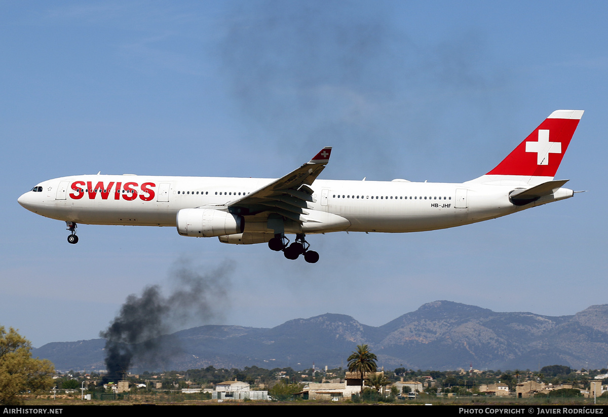 Aircraft Photo of HB-JHF | Airbus A330-343E | Swiss International Air Lines | AirHistory.net #567932