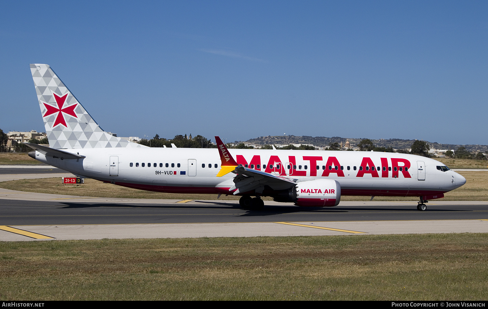 Aircraft Photo of 9H-VUD | Boeing 737-8200 Max 200 | Malta Air | AirHistory.net #567933