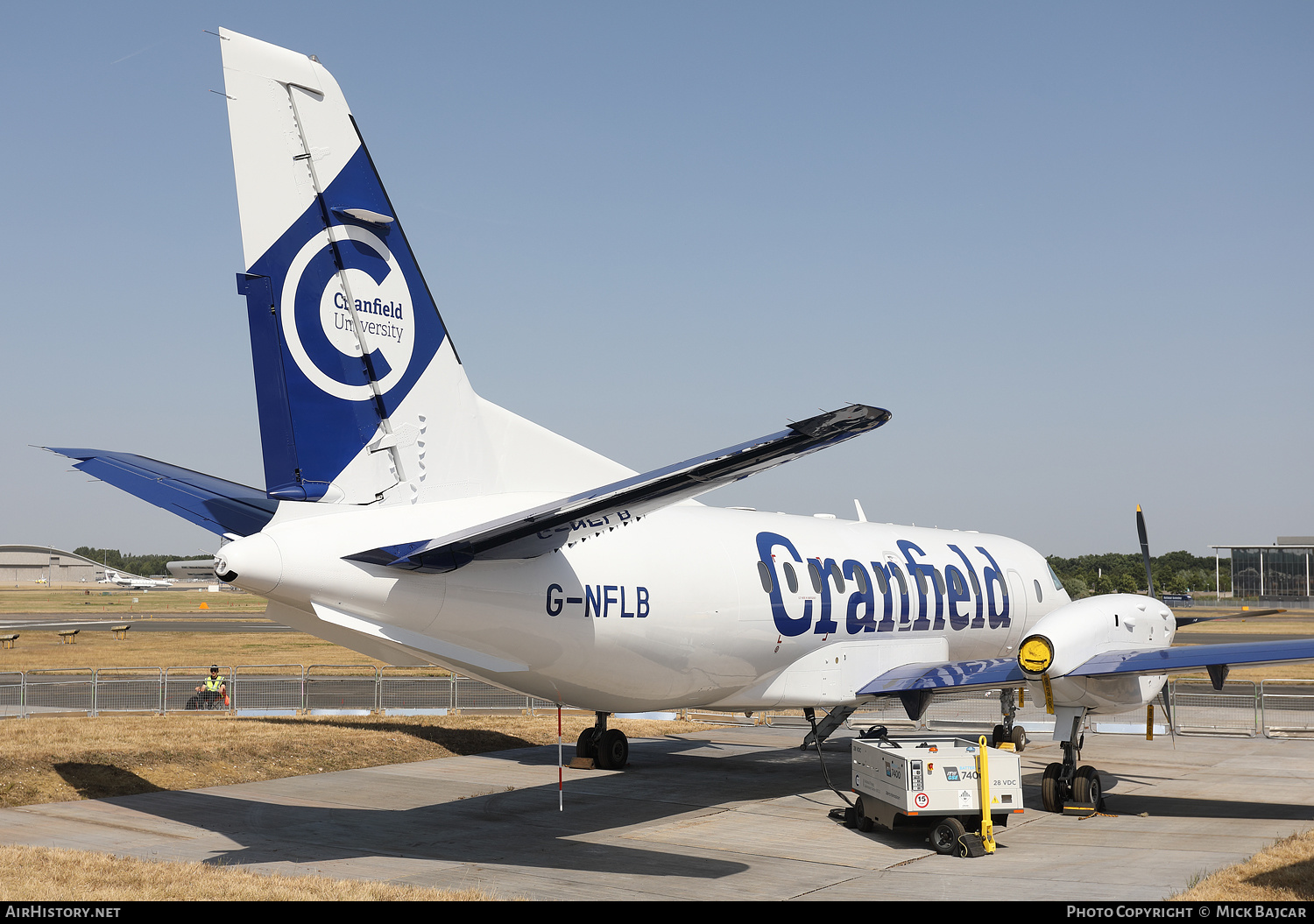 Aircraft Photo of G-NFLB | Saab 340B | Cranfield University | AirHistory.net #567951