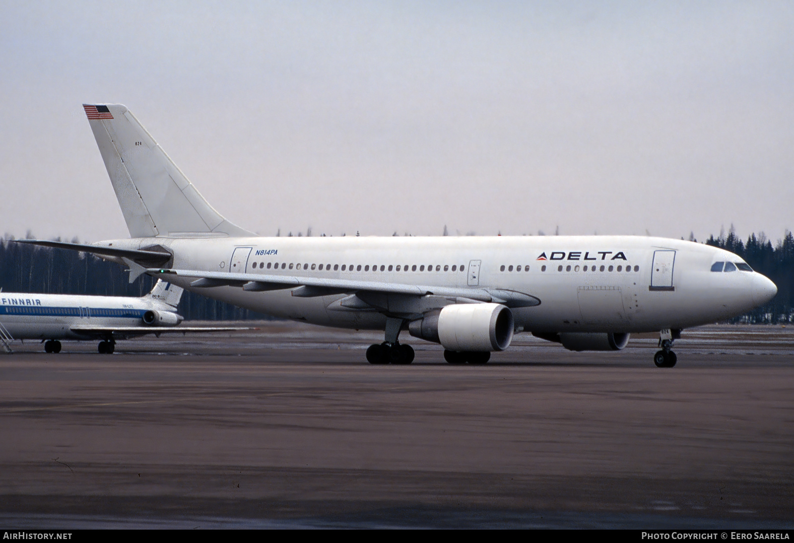 Aircraft Photo of N814PA | Airbus A310-324 | Delta Air Lines | AirHistory.net #567957